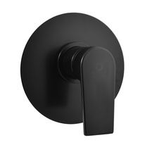 Built-in bath lever mixer COLORADO BLACK MATT