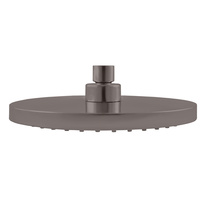 Head shower round ø 20 cm METAL GREY BRUSHED