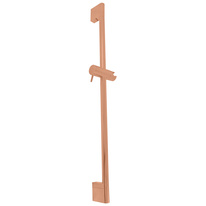 Shower bar with sliding  holder ROSE GOLD POLISHED