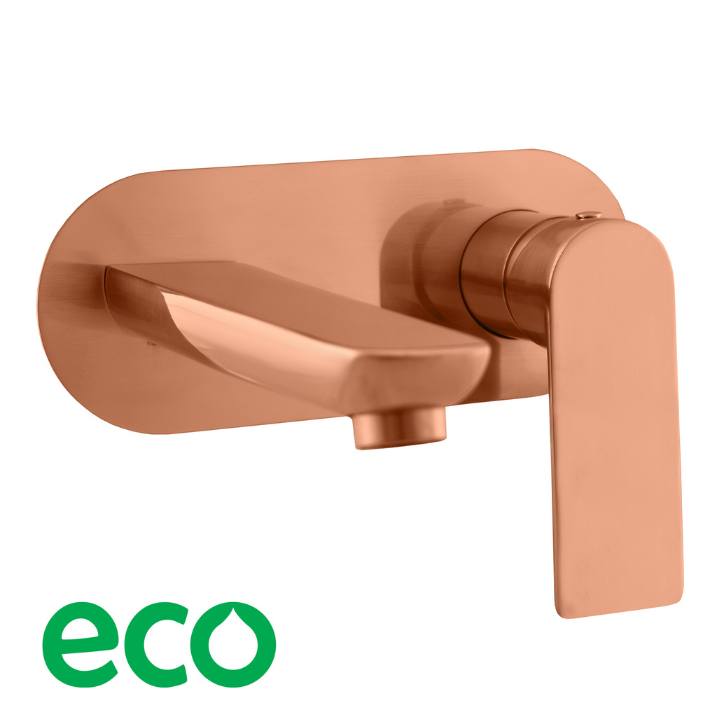 Built-in basin lever mixer NIL ROSE GOLD BRUSHED