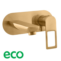 Built-in basin lever mixer NIL GOLD BRUSHED