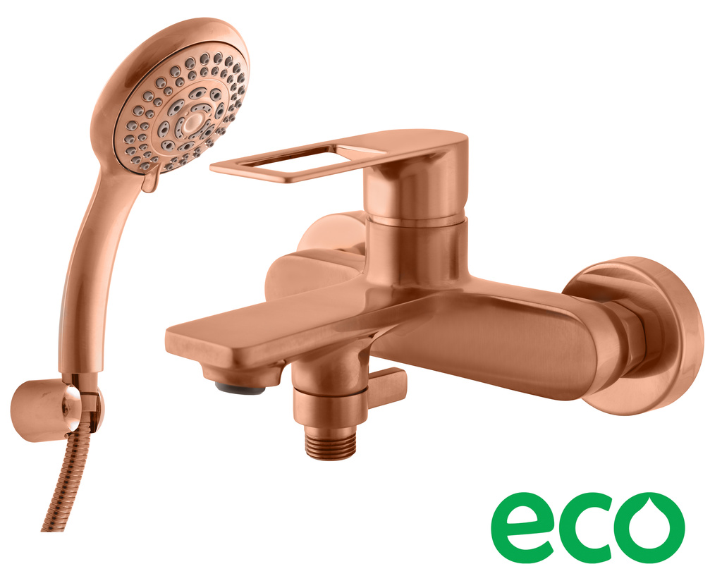  Bath lever mixer NIL ROSE GOLD BRUSHED