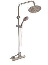 THERMOSTATIC METAL GREY POLISHED